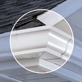 Amerimax Home Products Mitre Gutter Outside Wht 5In 27202